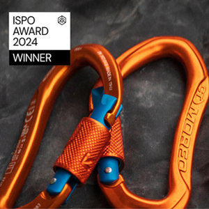 Climbing Technology gana el premio ISPO 2024 con el nuevo cierre “Brilock Locking System” del mosquetón Morfo BG